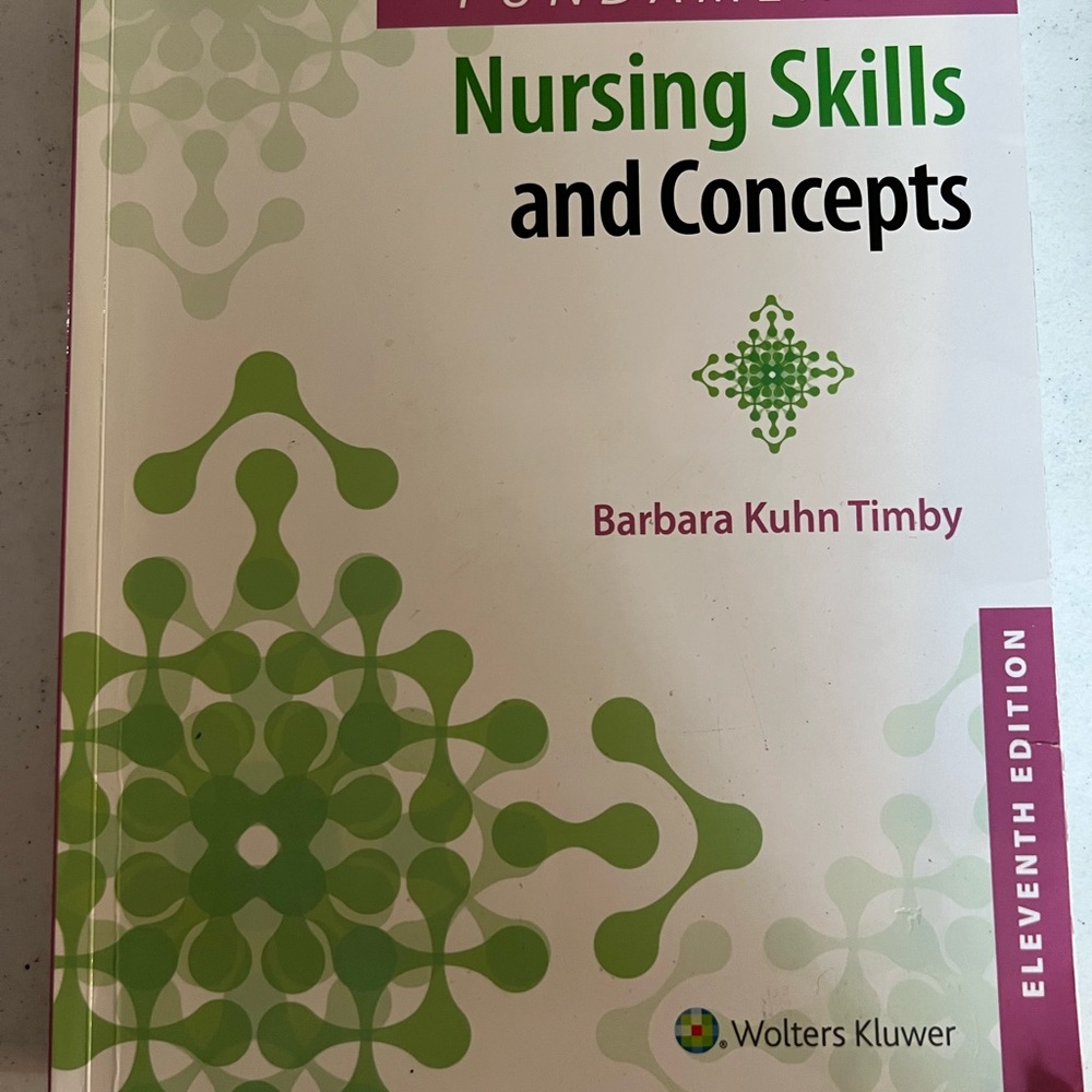 Nursing textbooks and stethoscope